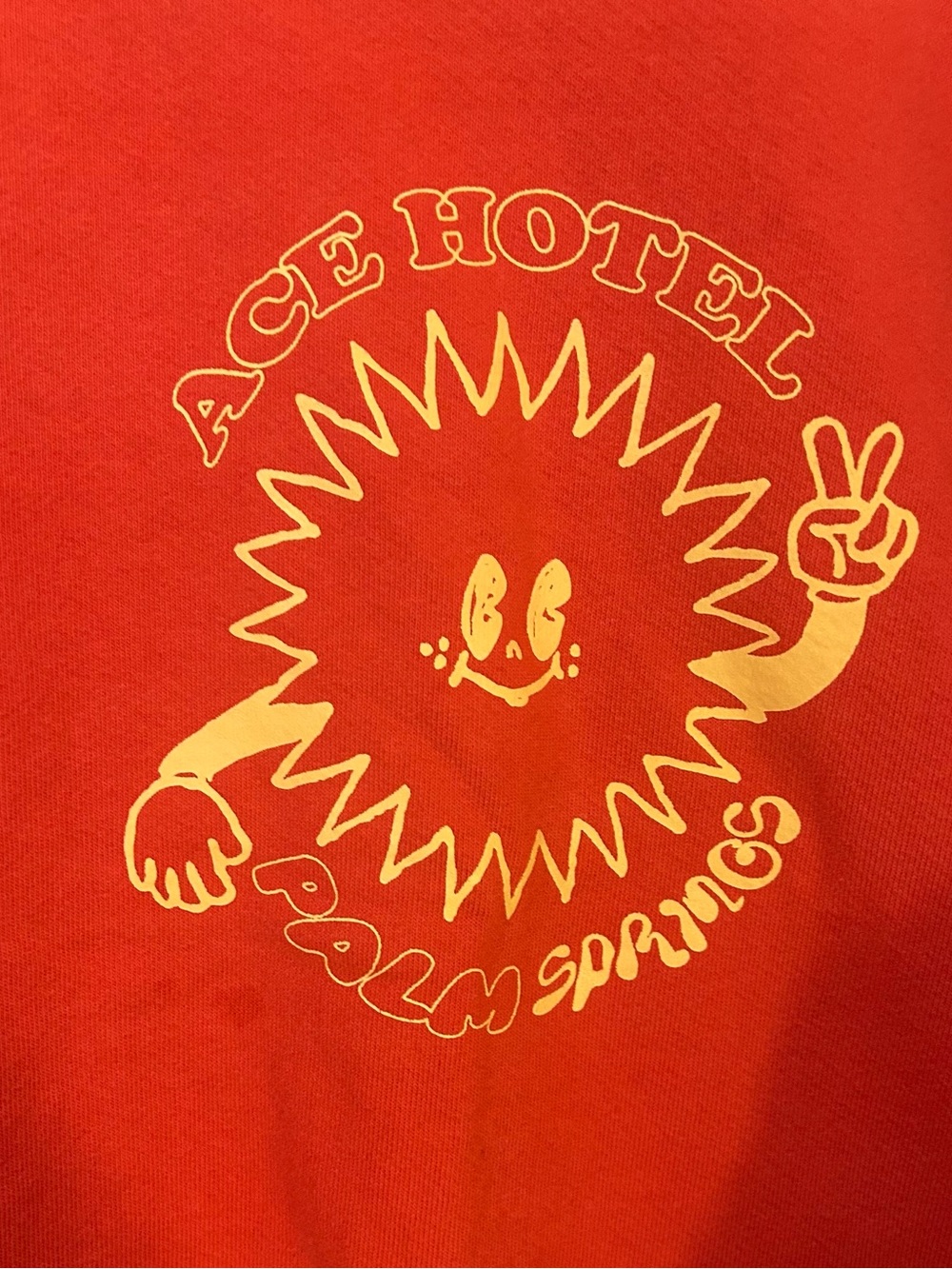 Ace Hotel Palm Springs California Retired Super Bloom Unisex Sweatshirt - Picture 2 of 6